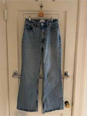 Abercrombie Curve Love Vintage Flare High Rise Jeans